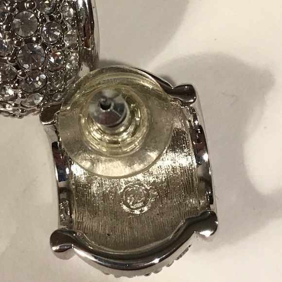 Swarovski signed (swan stamped) earrings - Picture 3 of 4